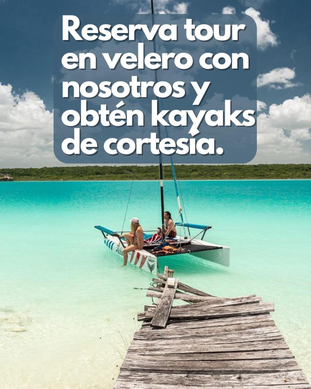 Tortuga Bacalar Panzió Kültér fotó